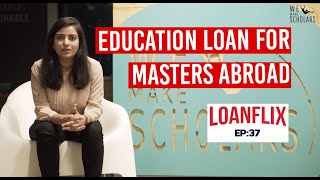 Education Loan For Masters Abroad