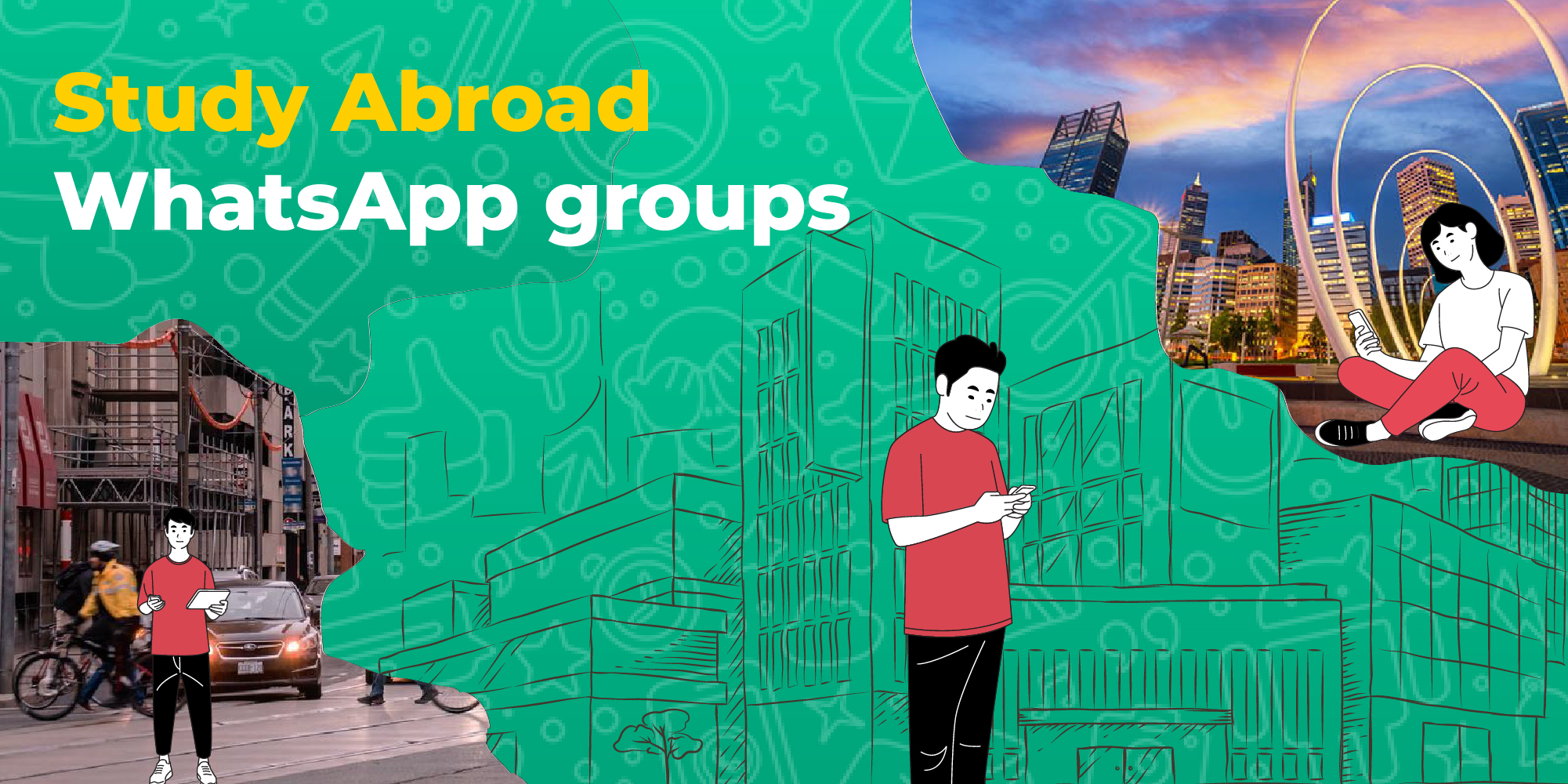 70+ Study Abroad WhatsApp Groups for Students